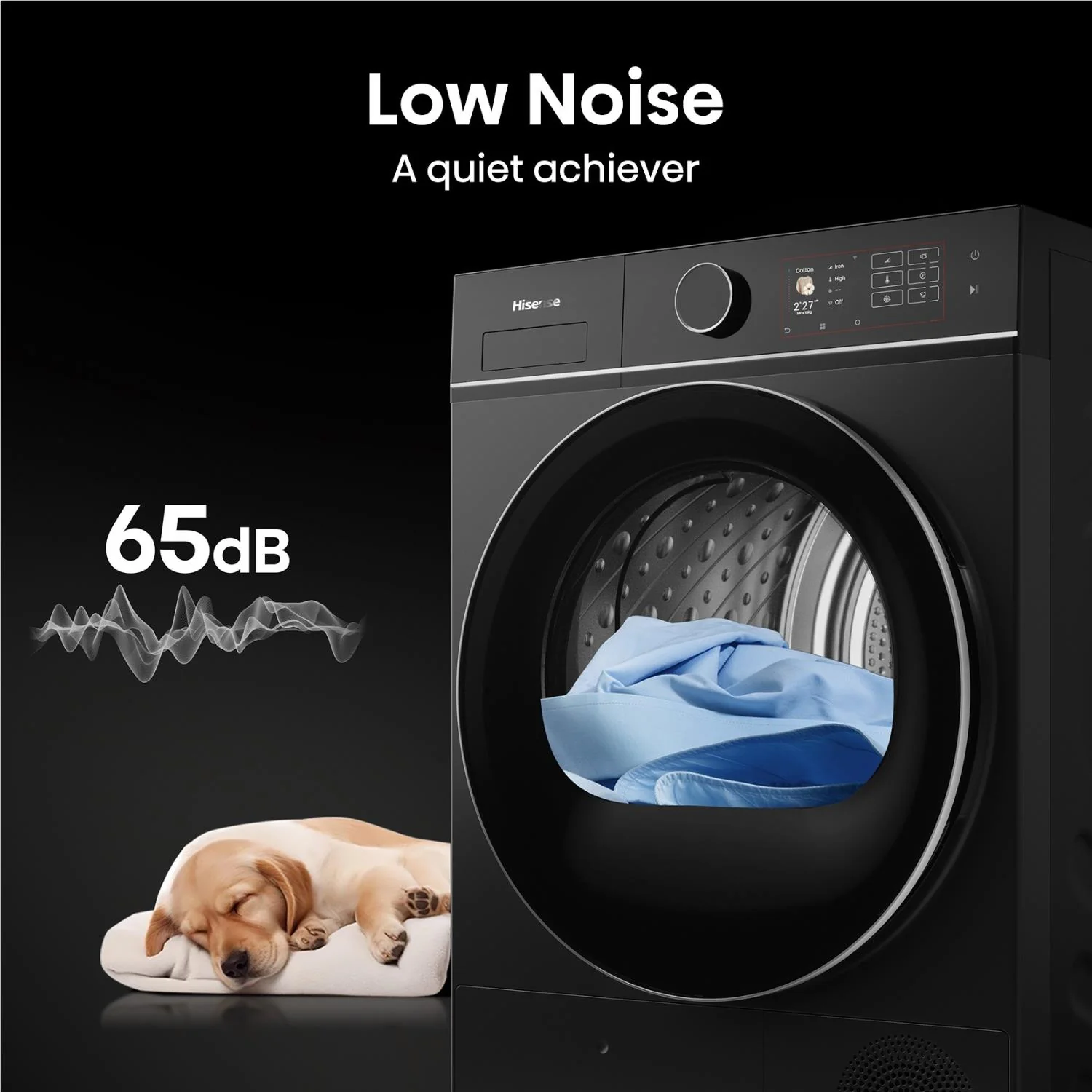 Hisense HDF8I10HB 8i Series 10kg Heat Pump Dryer - Image 10