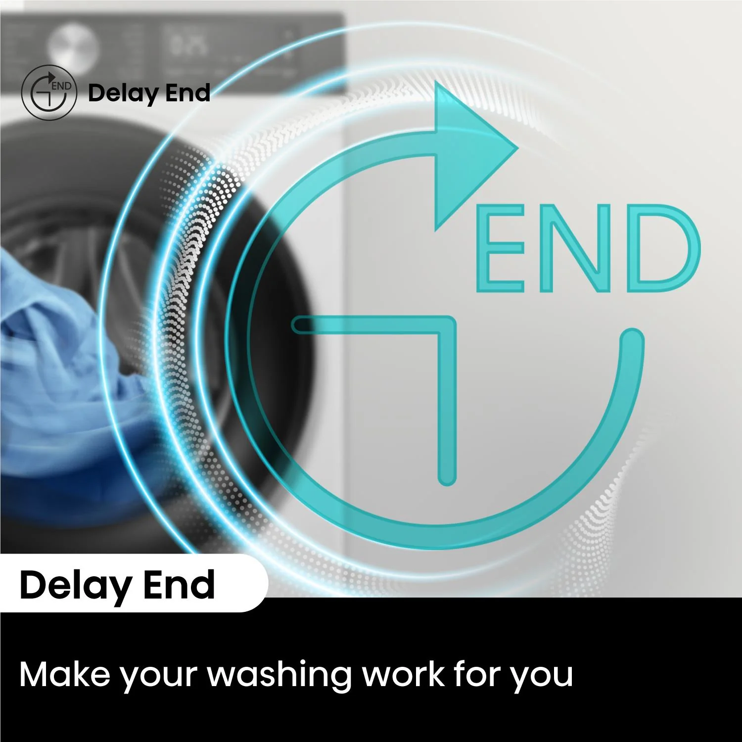 Hisense HWF3S7514X Series 3S 7.5kg Front Load Washing Machine (White) - Image 5