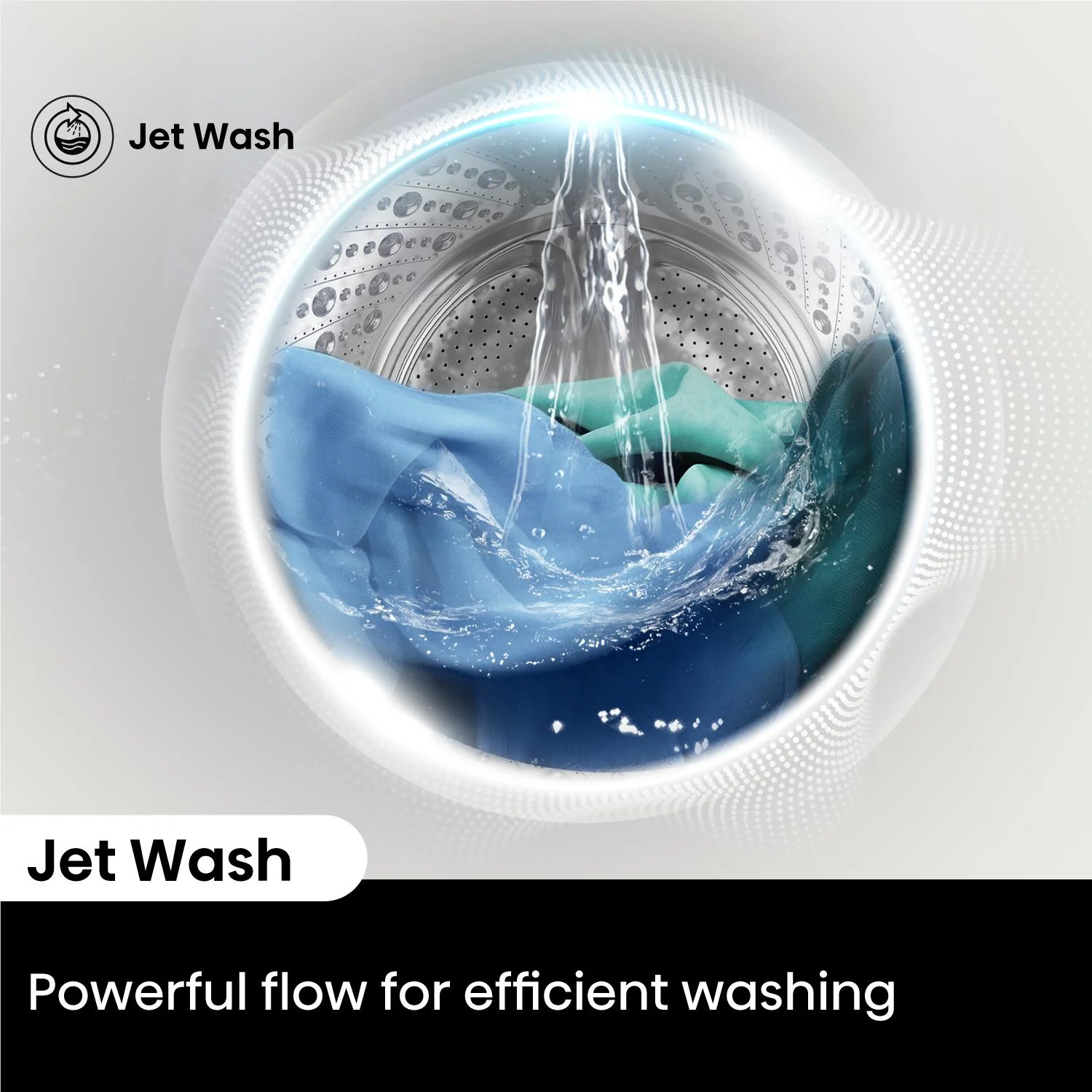 Hisense HWF3S7514X Series 3S 7.5kg Front Load Washing Machine (White) - Image 7