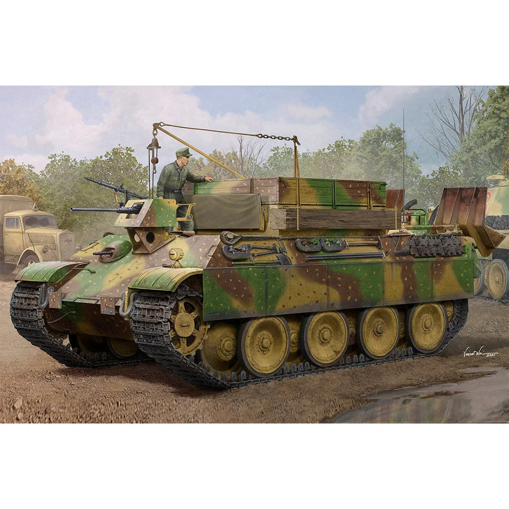 Hobby Boss 1/35 Bergepanther Sd.Kfz.179 Ausf.G Model Kit - Image 2