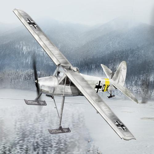 Hobby Boss 1/35 Fieseler Fi-156 C-3 Skiplane Plastic Model Kit - Image 2