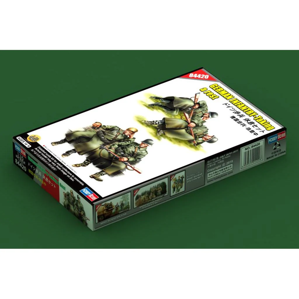 Hobby Boss 1/35 German Infantry Diorama – Resting - Image 2