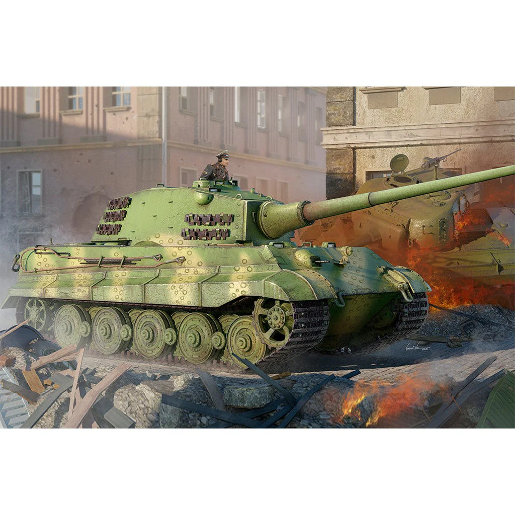 Hobby Boss 1/35 Tiger II (Henschel, 105mm) Model Kit - Image 3