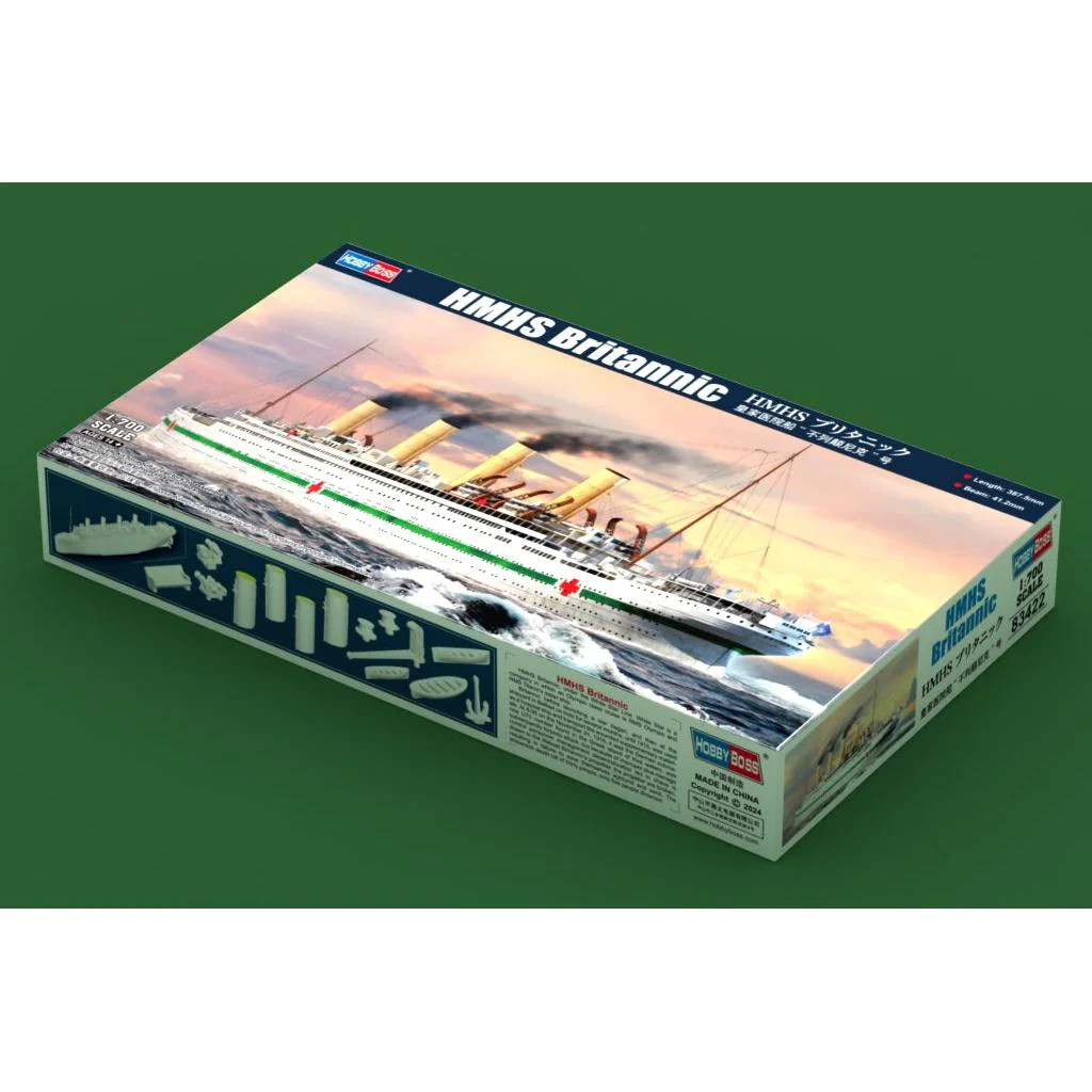 Hobby Boss 1/700 Britanic Plastic Model Kit - Image 2