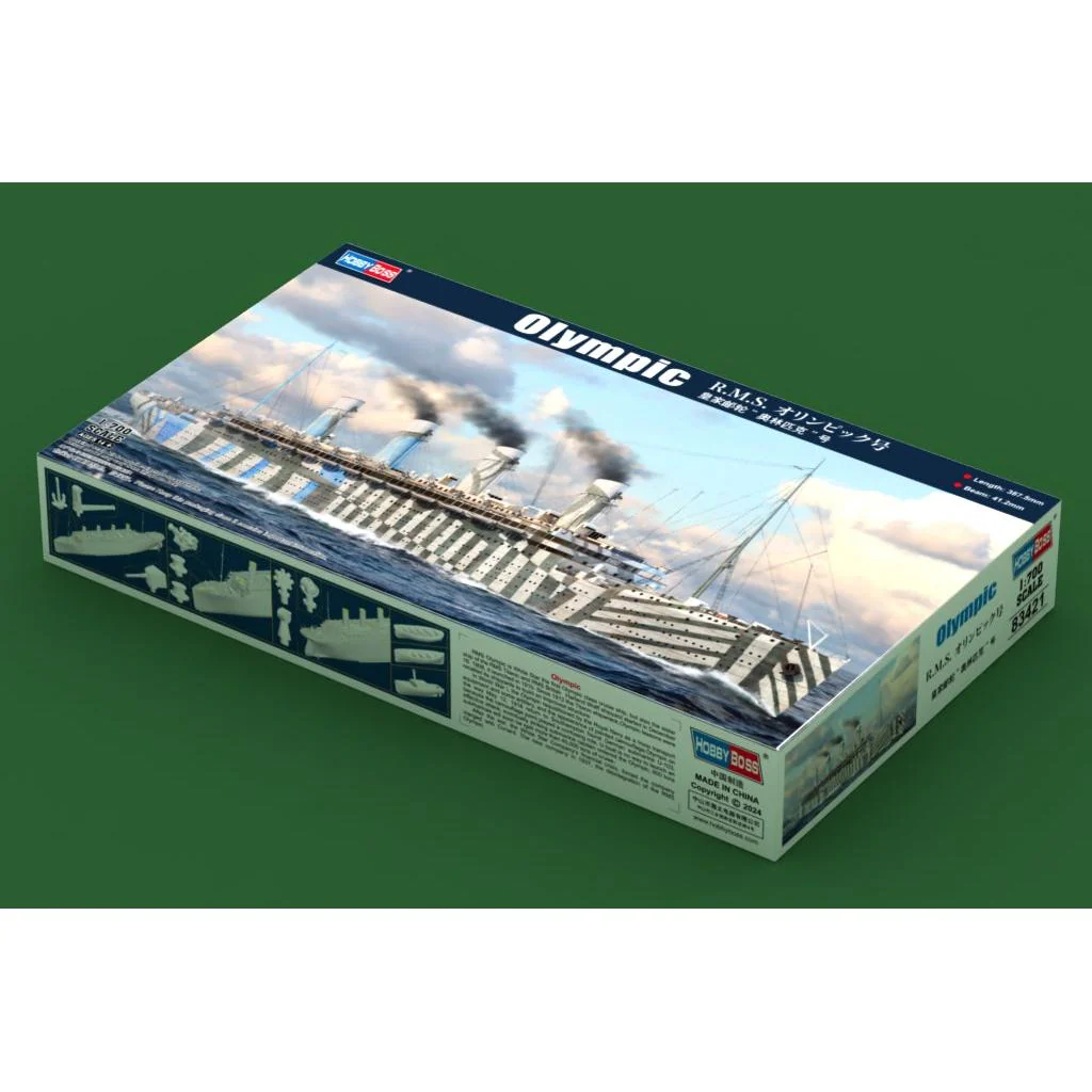 Hobby Boss 1/700 Olympic Plastic Model Kit - Image 2