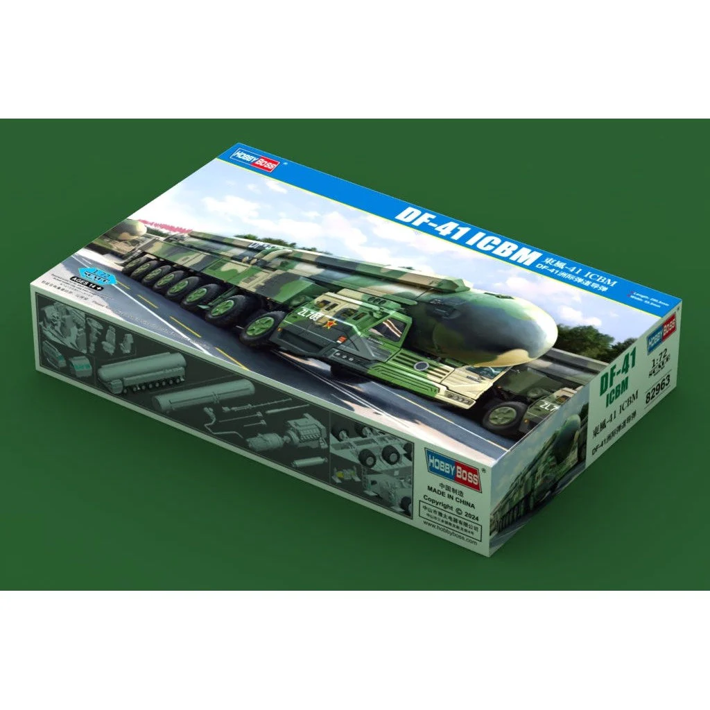 Hobby Boss 1/72 DF-41 ICBM Plastic Model Kit - Image 3