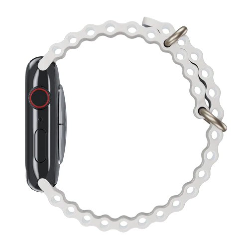 Hoco Apple Watch Ocean Band for Series 38 / 40 / 41 / 42 mm (White)