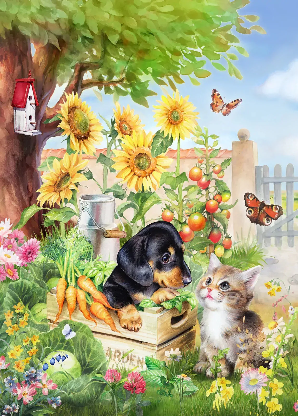 Holdson 1000pc How Does Garden Grow Crate Bud Puzzle - Image 2