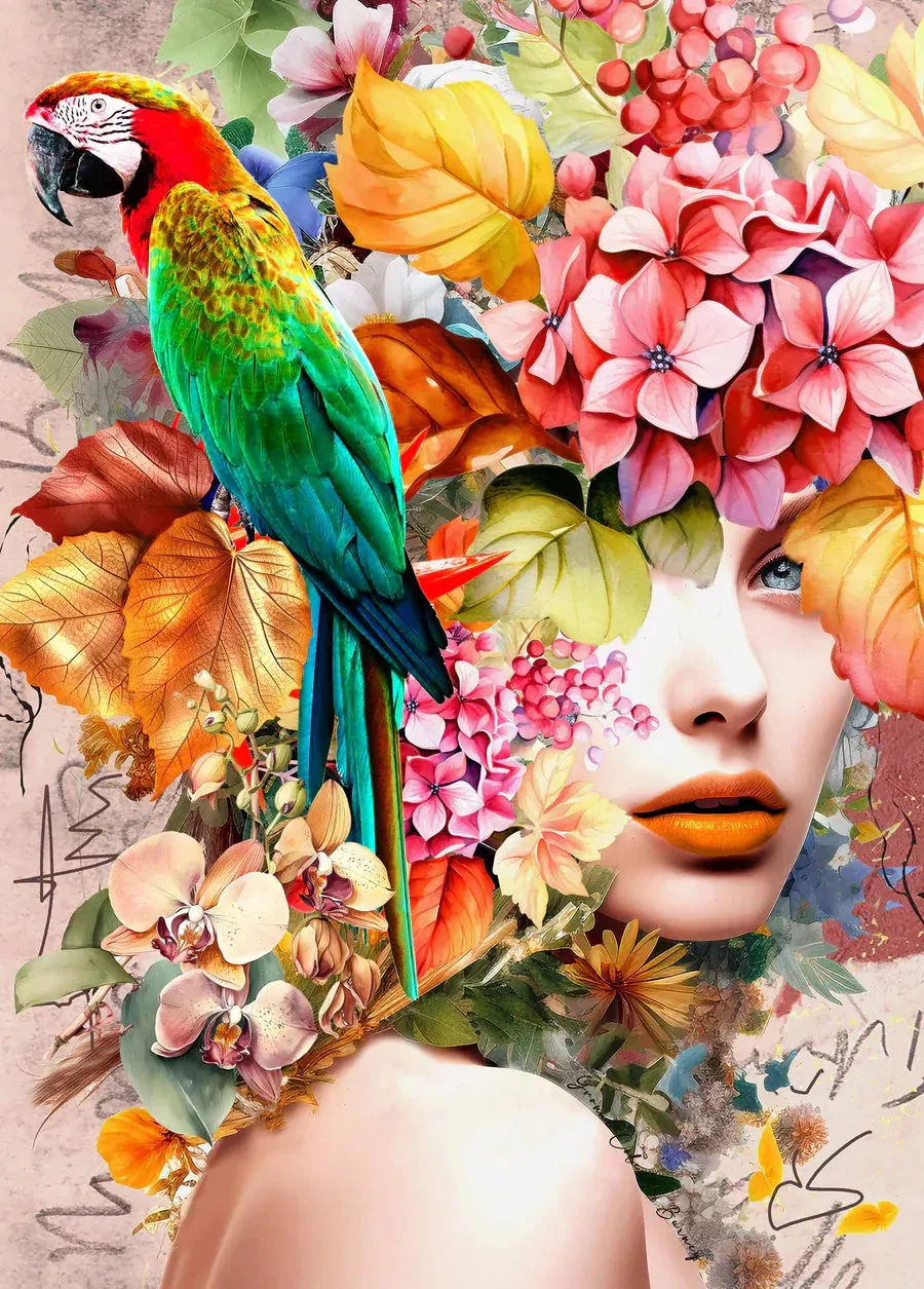 Holdson 1000pc Woman In Bloom Wildflower Puzzle - Image 2