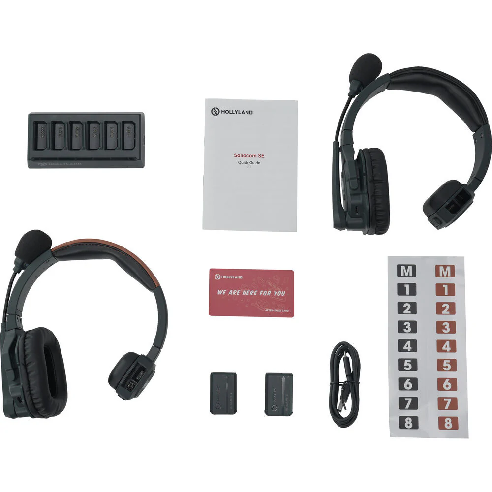 Hollyland Solidcom SE Global 2-Person Full-Duplex Headset Intercom System - Image 9