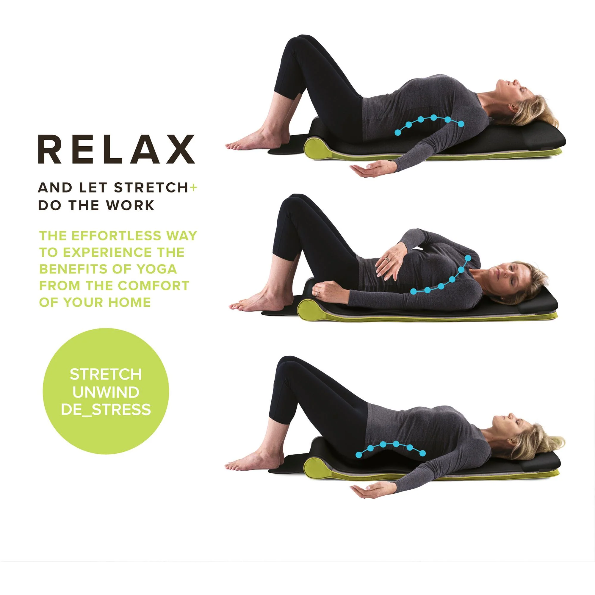 Homedics Stretch + The Back Stretching Mat inspired by Yoga - Image 4