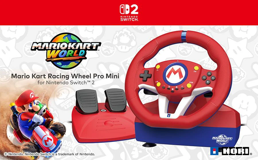HORI Mario Kart Racing Wheel Pro Mini for Nintendo Switch 2 - Image 7