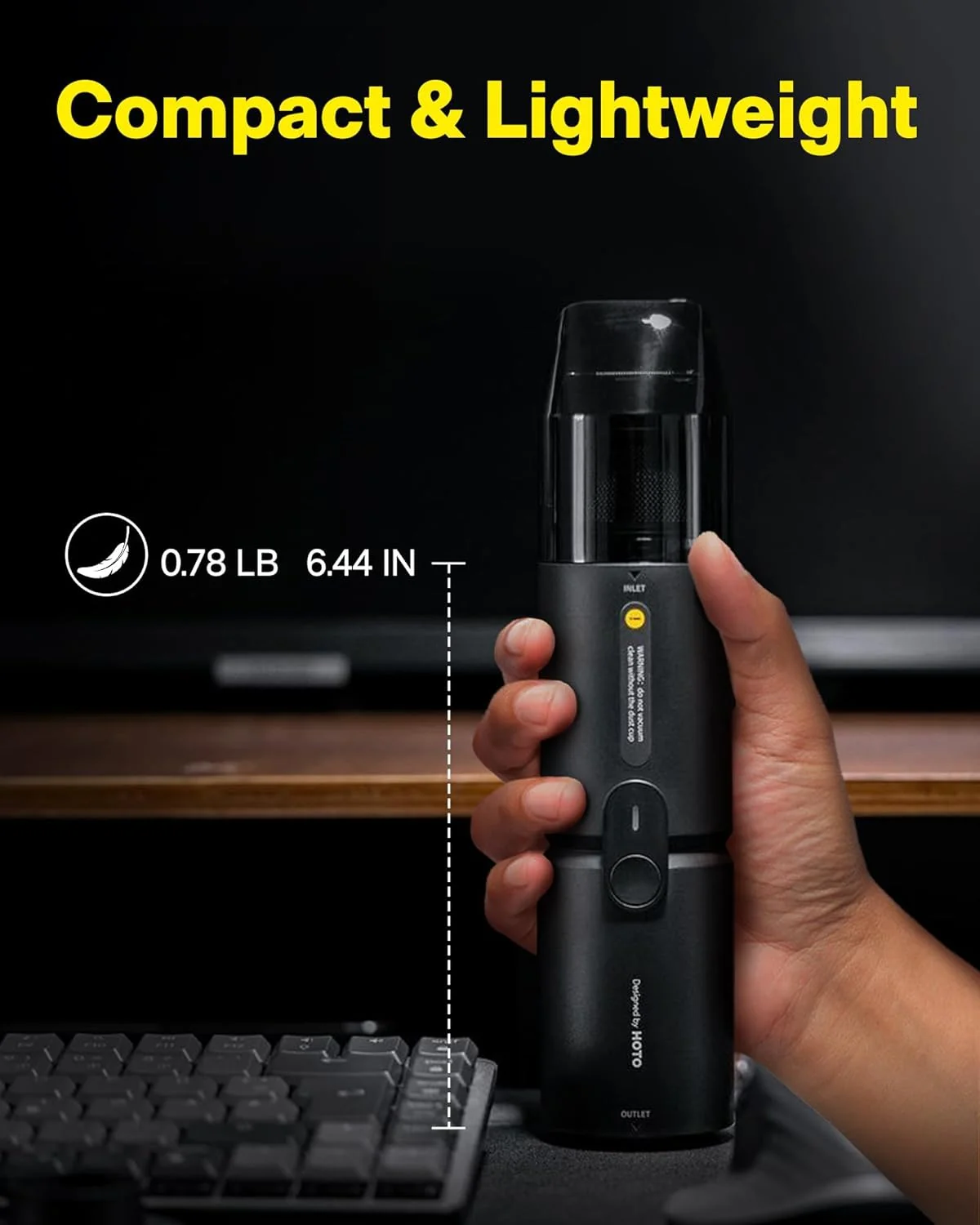 HOTO 4-in-1 Air Duster and Vacuum - Image 2