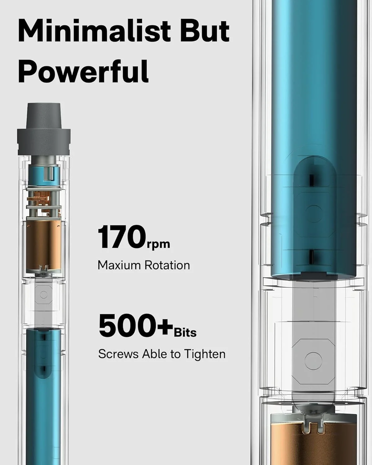 HOTO Precision Electric Screwdriver in 1 Magnetic Driver Bits [Set 25] - Image 5
