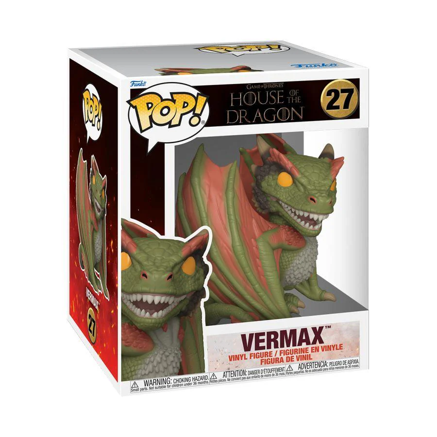 House Of The Dragon - Vermax 6" Pop! Vinyl - Image 2