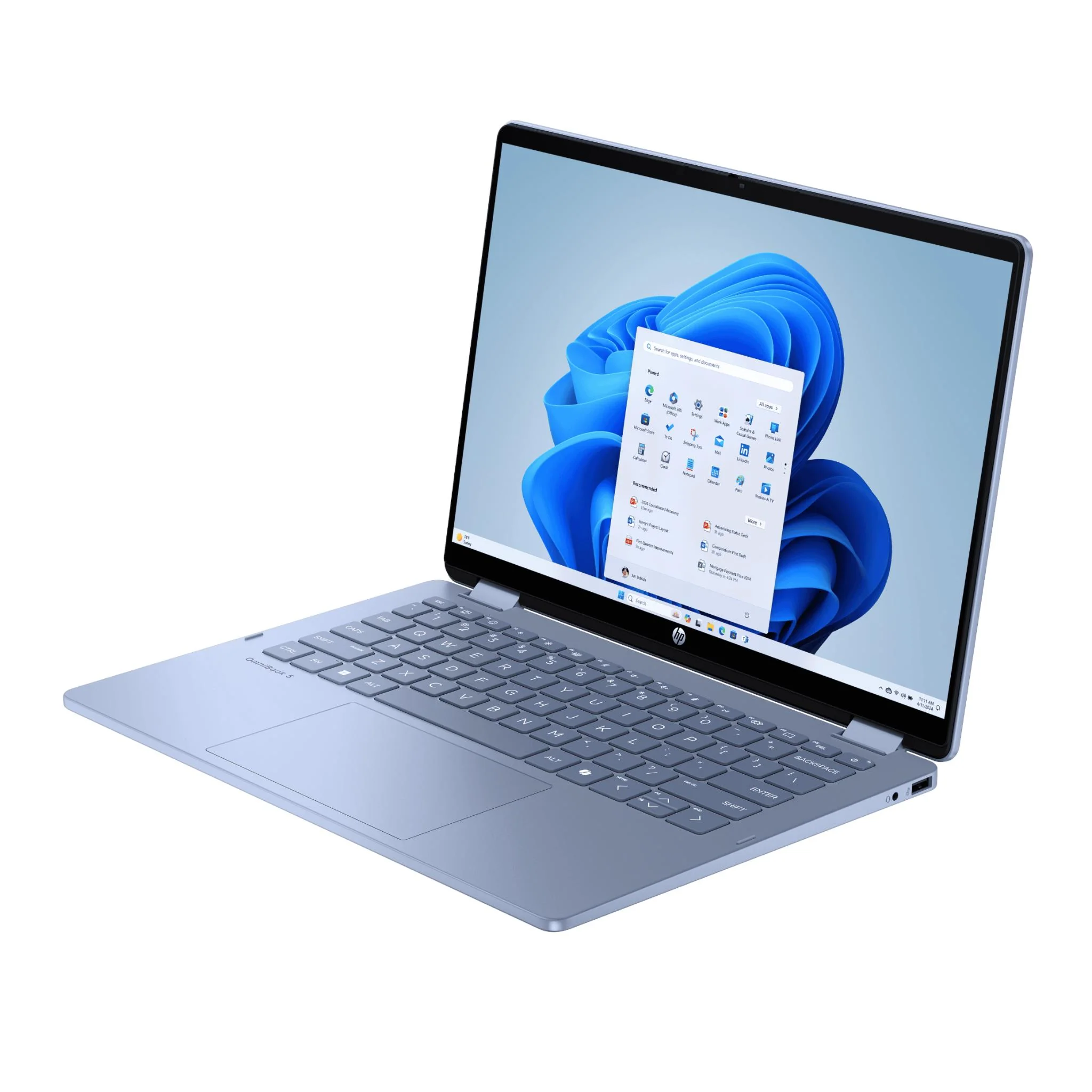 HP OmniBook 5 Flip 14" WUXGA 2-in-1 Laptop (Intel Core 5)[256GB/Blue] - Image 3