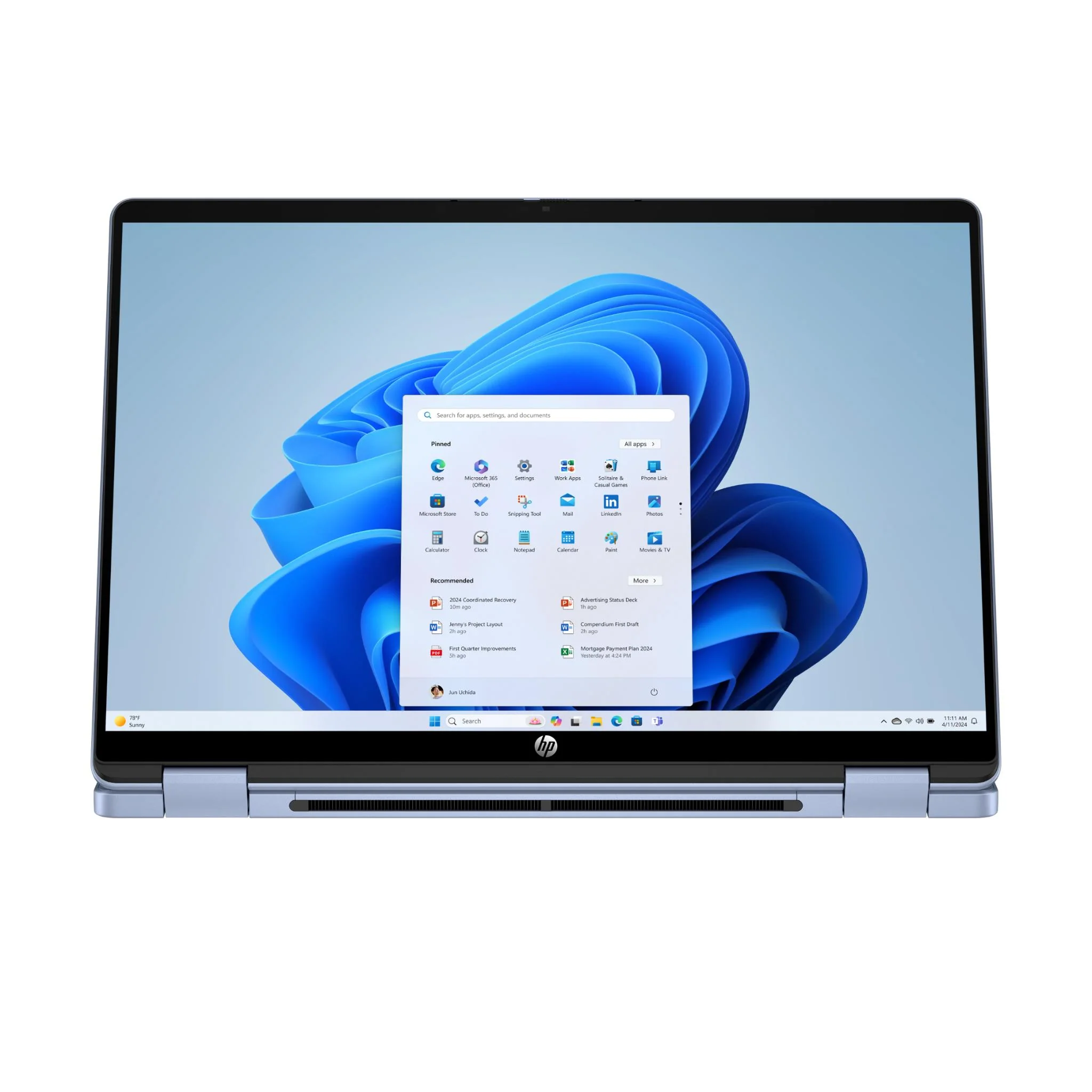 HP OmniBook 5 Flip 14" WUXGA 2-in-1 OLED AI PC Laptop (Intel Core Ultra 5 - 322)[512GB/Sky Blue] - Image 4