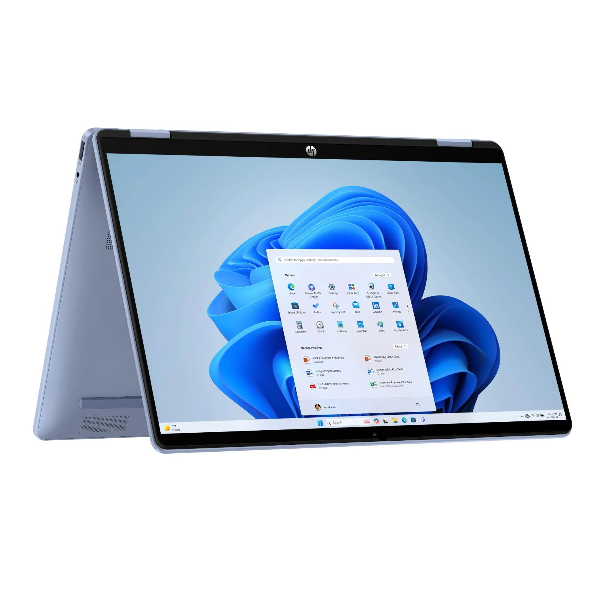 HP OmniBook 5 Flip 14" WUXGA 2-in-1 OLED AI PC Laptop (Intel Core Ultra 5 - 322)[512GB/Sky Blue] - Image 6