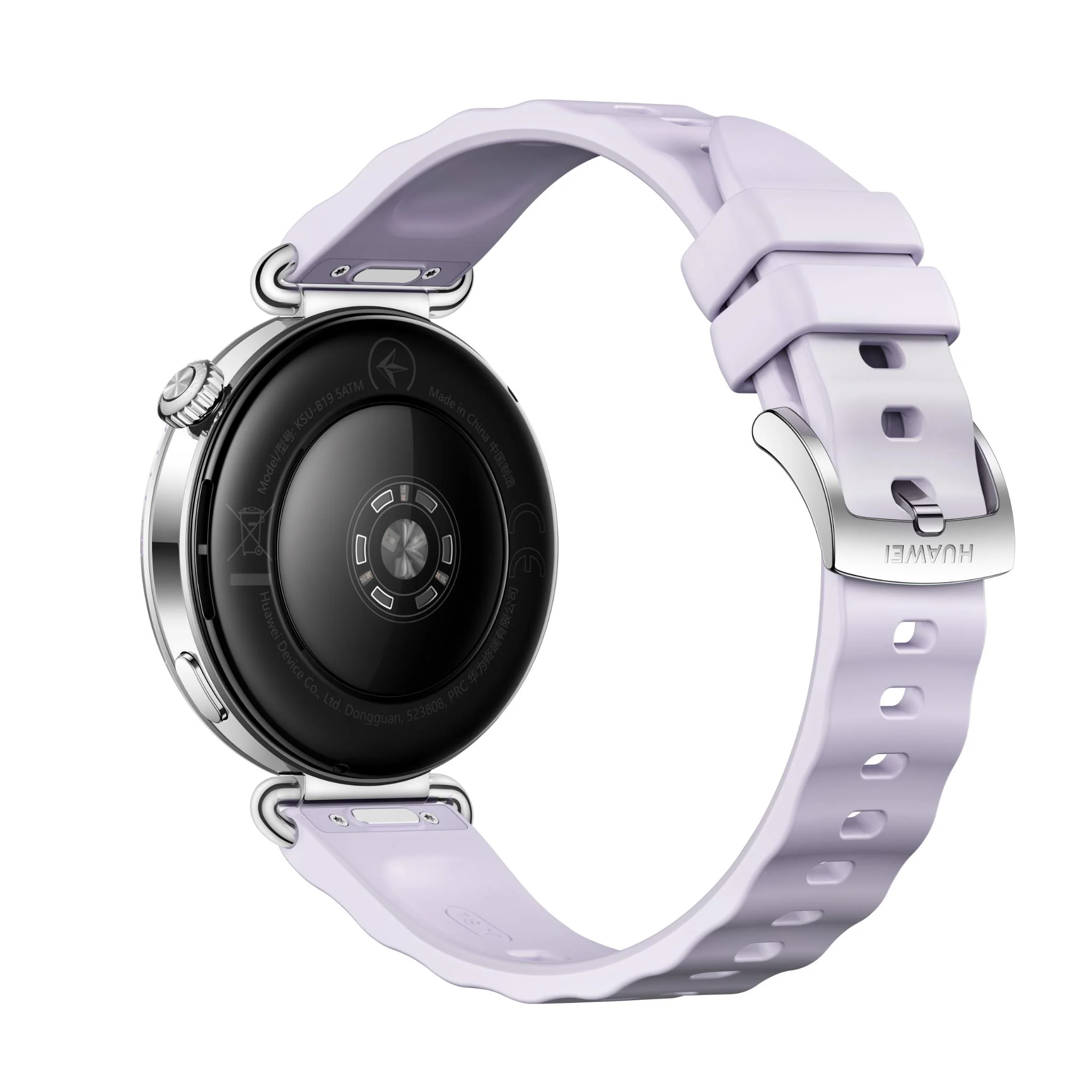 Huawei Watch GT 6 41mm  (Purple Fluoroelastomer Strap) - Image 3