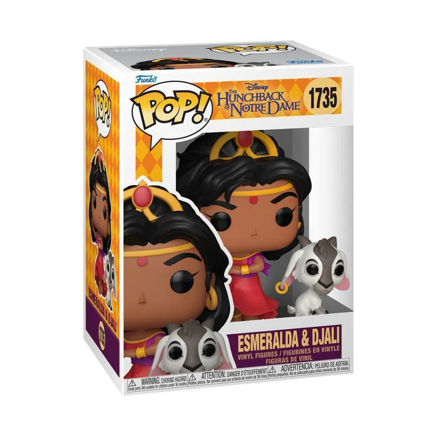 Hunchback of Notre Dame â Esmeralda & Djali Pop! Vinyl - Image 2