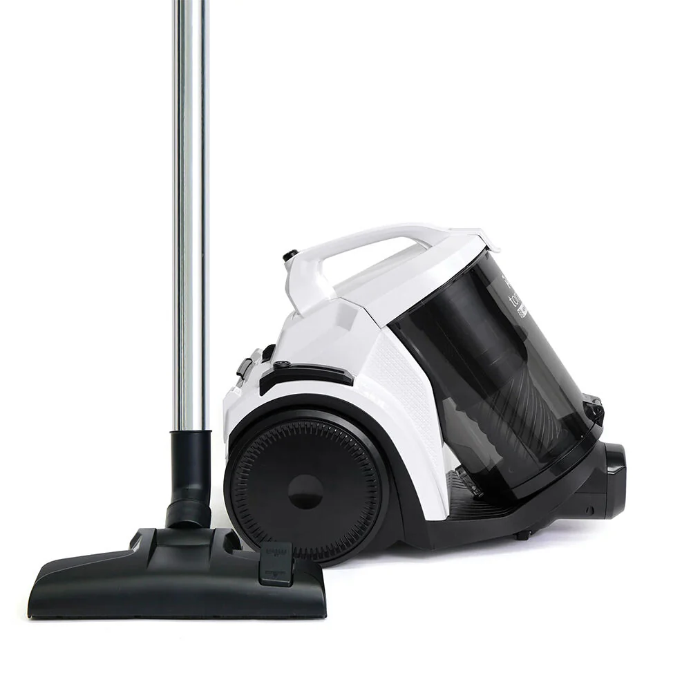 i-Vac Tornado Bagless 1800W Vacuum Cleaner 1.5m Hose 1.6L Black/White - Image 2