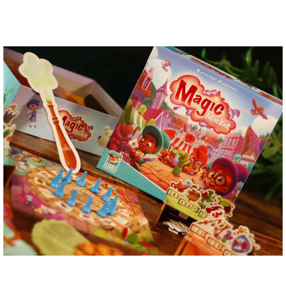 IELLO LOKI Magic Market Family Game - Image 4