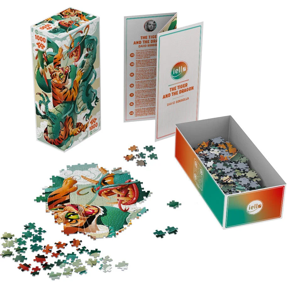 IELLO Puzzle Universe The Tiger And The Dragon #10 1000 pieces - Image 2