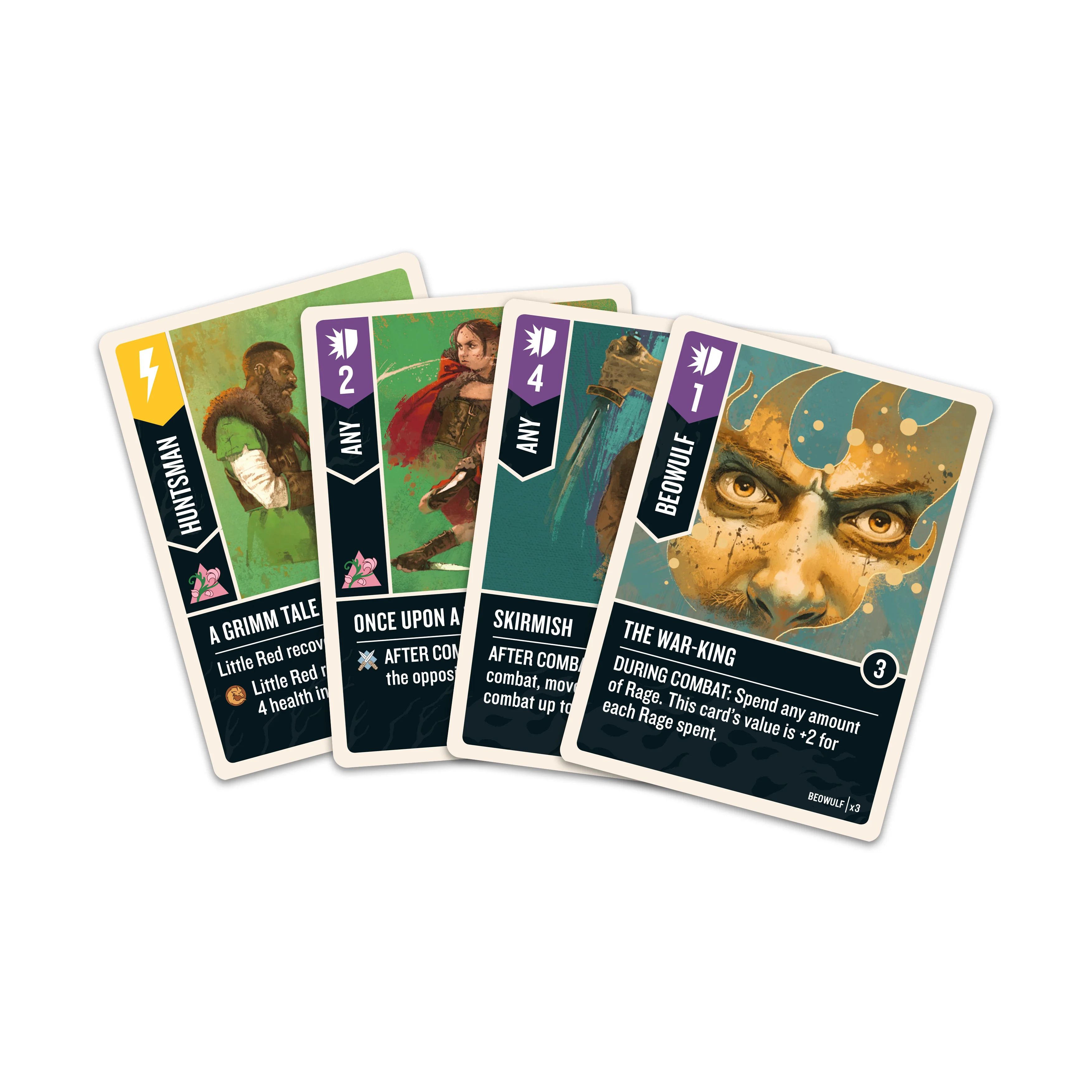 Iello Unmatched Little Red Riding Hood vs Beowulf Foil Promo Card - Image 6