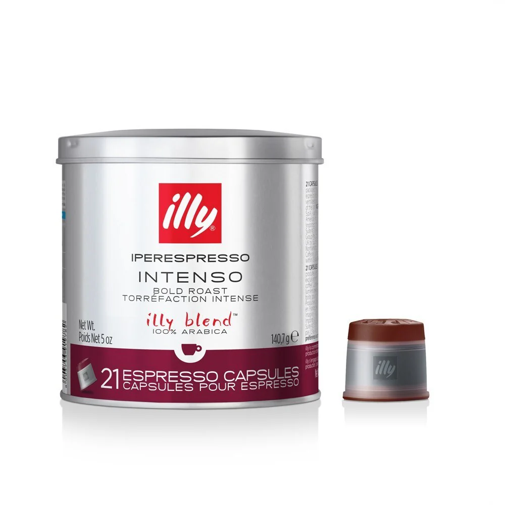 Illy 21-Pieces iperEspresso Coffee Capsules 140g (Intenso) - Image 2