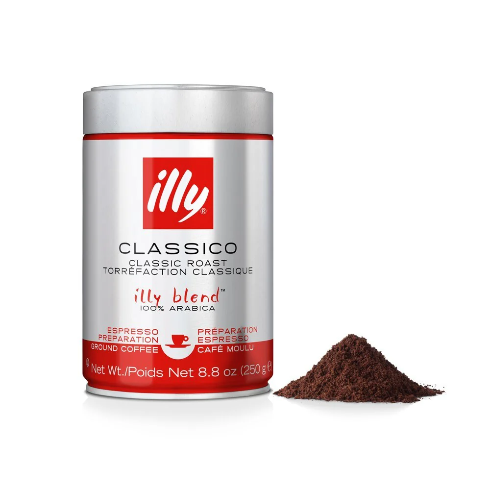 Illy Classico Espresso Ground Coffee 250g - Image 2