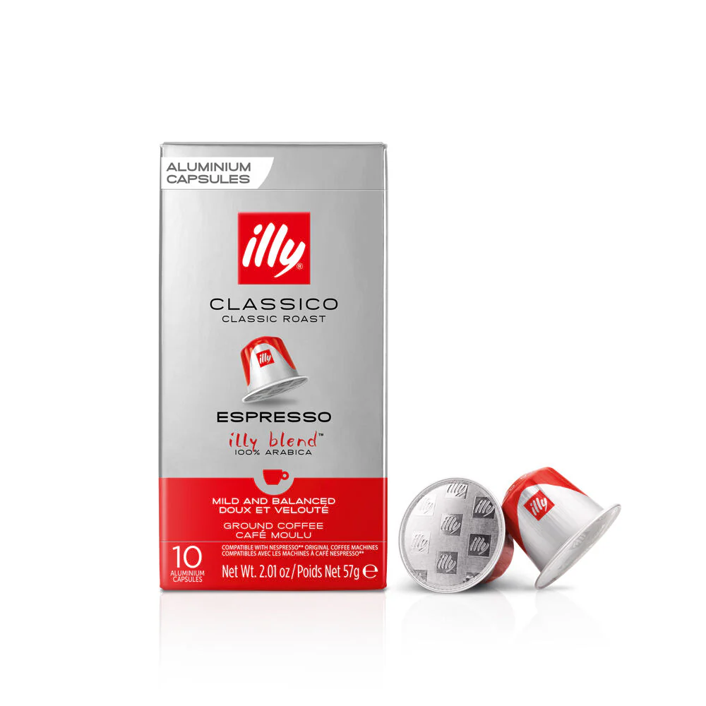Illy Nespresso Compatible Espresso Capsules Classico Classic Roast 10x10pcs - Image 2