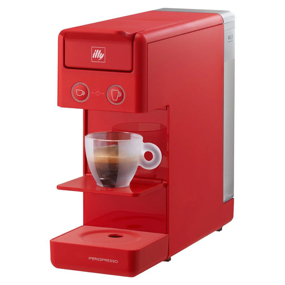 Illy Y3.3 Iperespresso Pod/Capsule Espresso Coffee Machine/Maker (Rossa/Red) - Image 3