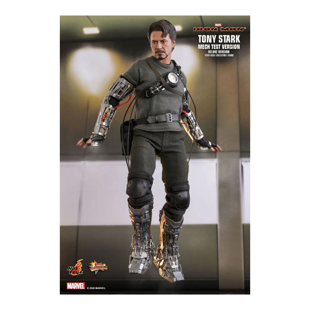 Iron Man 2008 Tony Stark Mech Test Deluxe 1:6 Collectable 30cm - Image 5