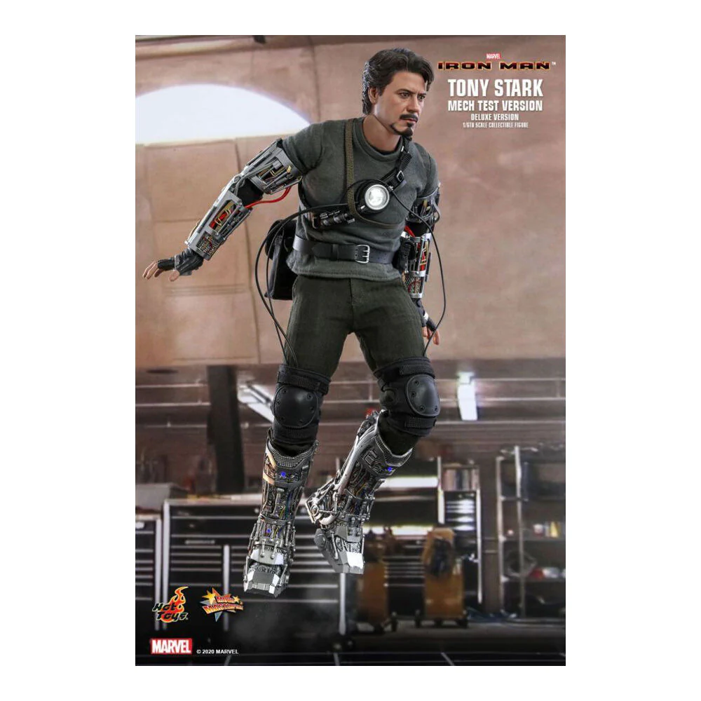 Iron Man 2008 Tony Stark Mech Test Deluxe 1:6 Collectable 30cm - Image 6
