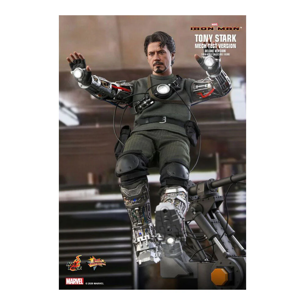 Iron Man 2008 Tony Stark Mech Test Deluxe 1:6 Collectable 30cm - Image 7