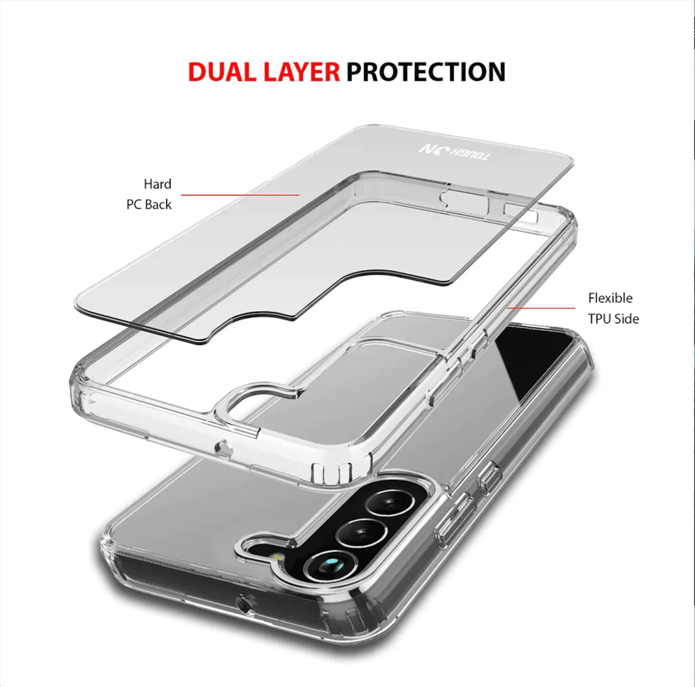 iShield Crystal Palace Clear Case Samsung s23 - Image 2