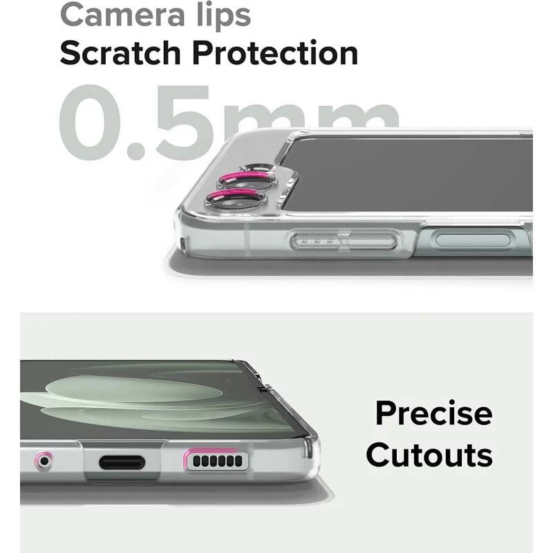 iShield Crystal Palace Clear Case Samsung Z Flip 5 - Image 2