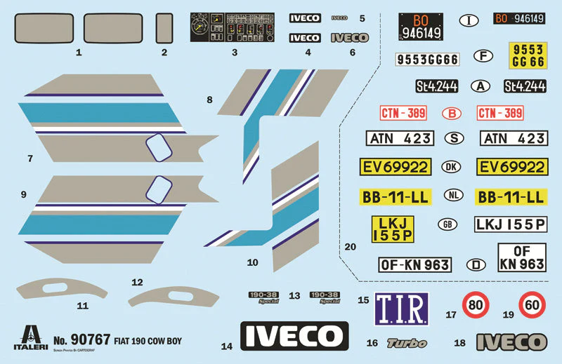 Italeri 1/24 Iveco Cow-Boy - Image 3