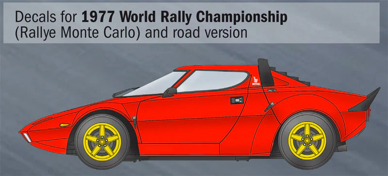 Italeri 1/24 Lancia Stratos HF - Image 4