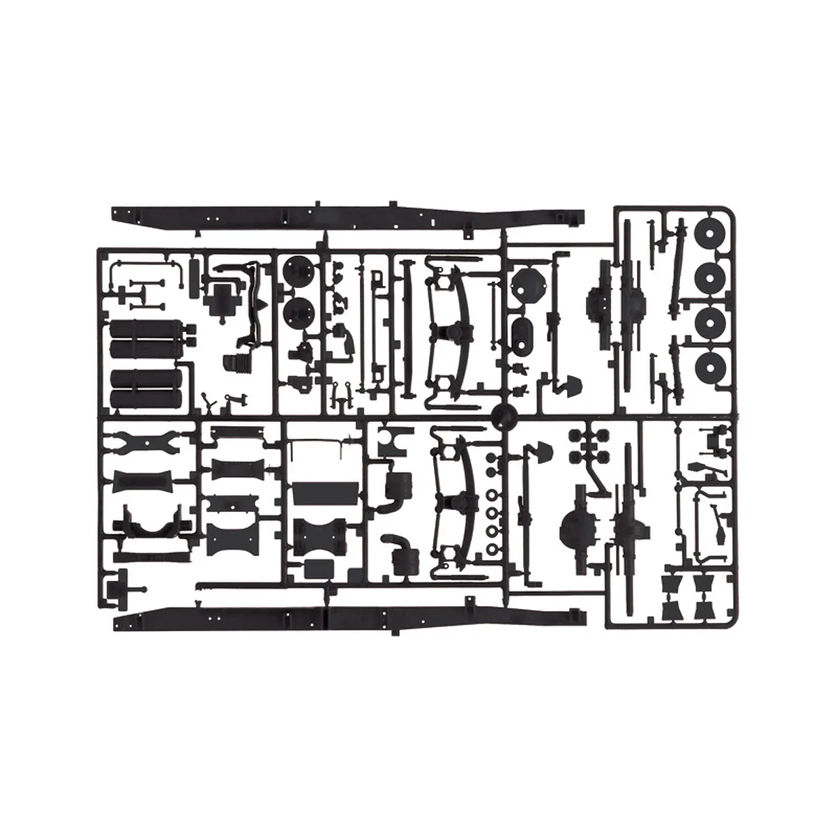 Italeri 1/24 Mercedes Benz 2238 6x4 Truck Scaled Plastic Model Kit - Image 10