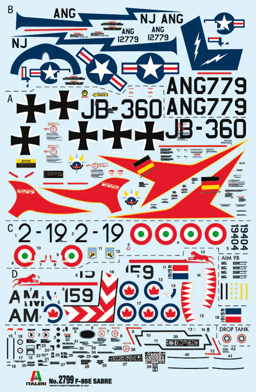 Italeri 1/48 F-86E Sabre - Image 3