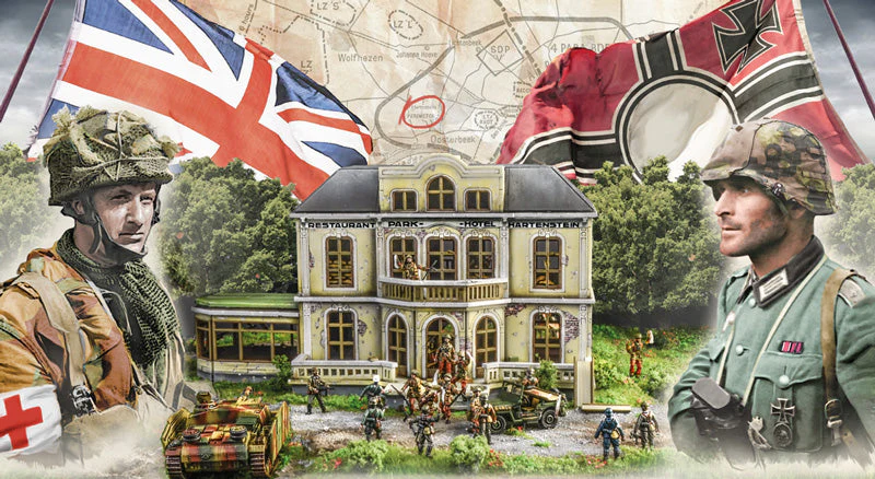 Italeri 1/72 Operation Market/Garden Hartenstein Hotel 1944 Battle Set - Image 2