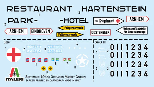 Italeri 1/72 Operation Market/Garden Hartenstein Hotel 1944 Battle Set - Image 3