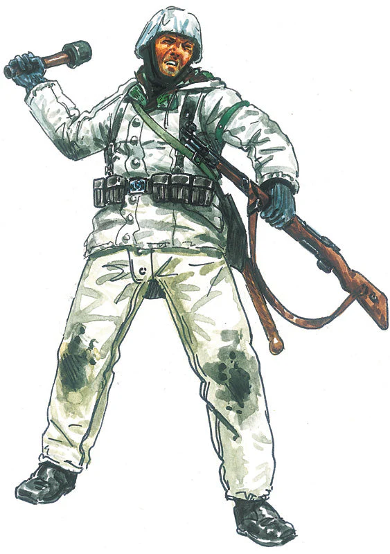 Italeri 1/72 WWII German Infantry Winter Uniform - Image 3