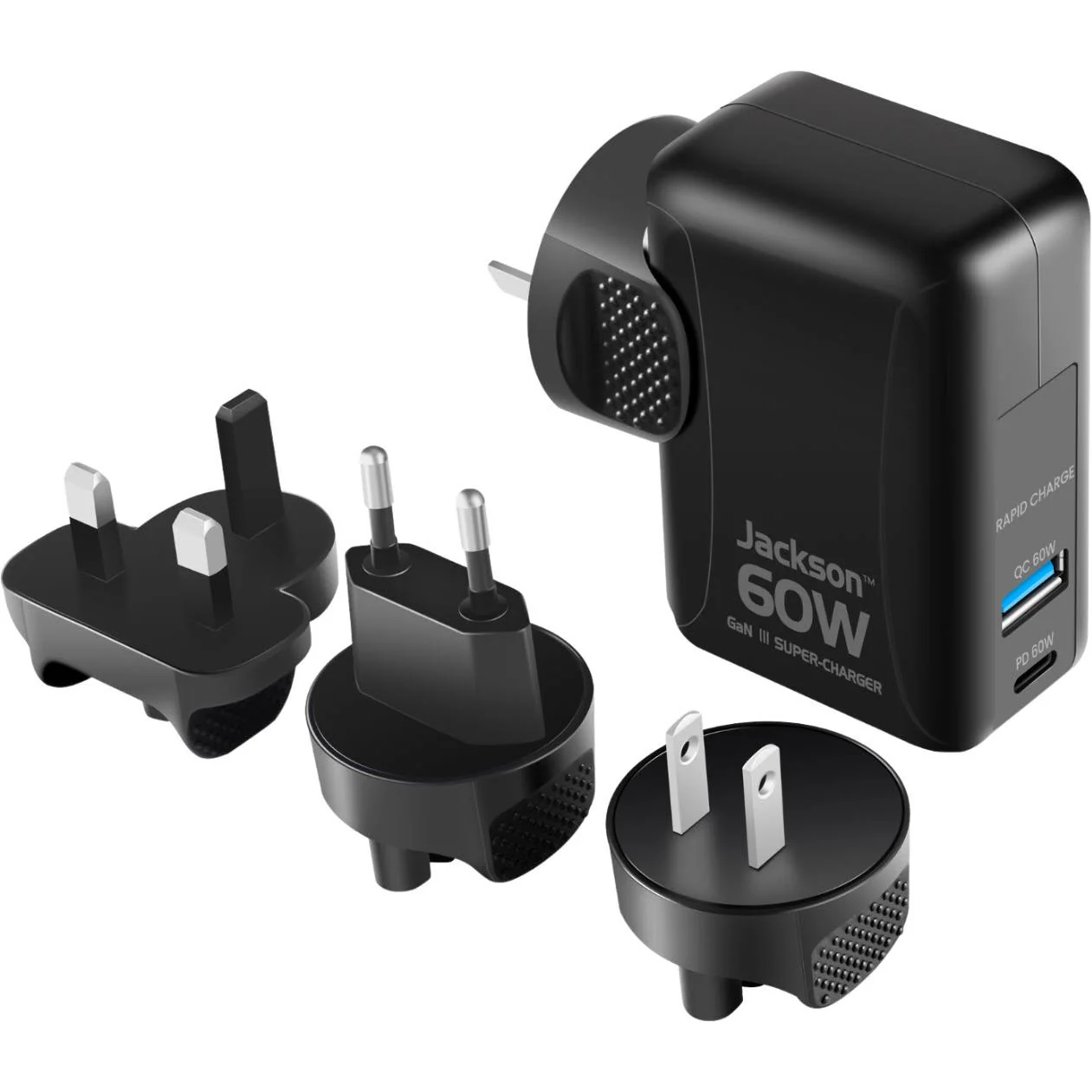 Jackson MOVE 60W Worldwide USB Charger with Carry Case - Image 2
