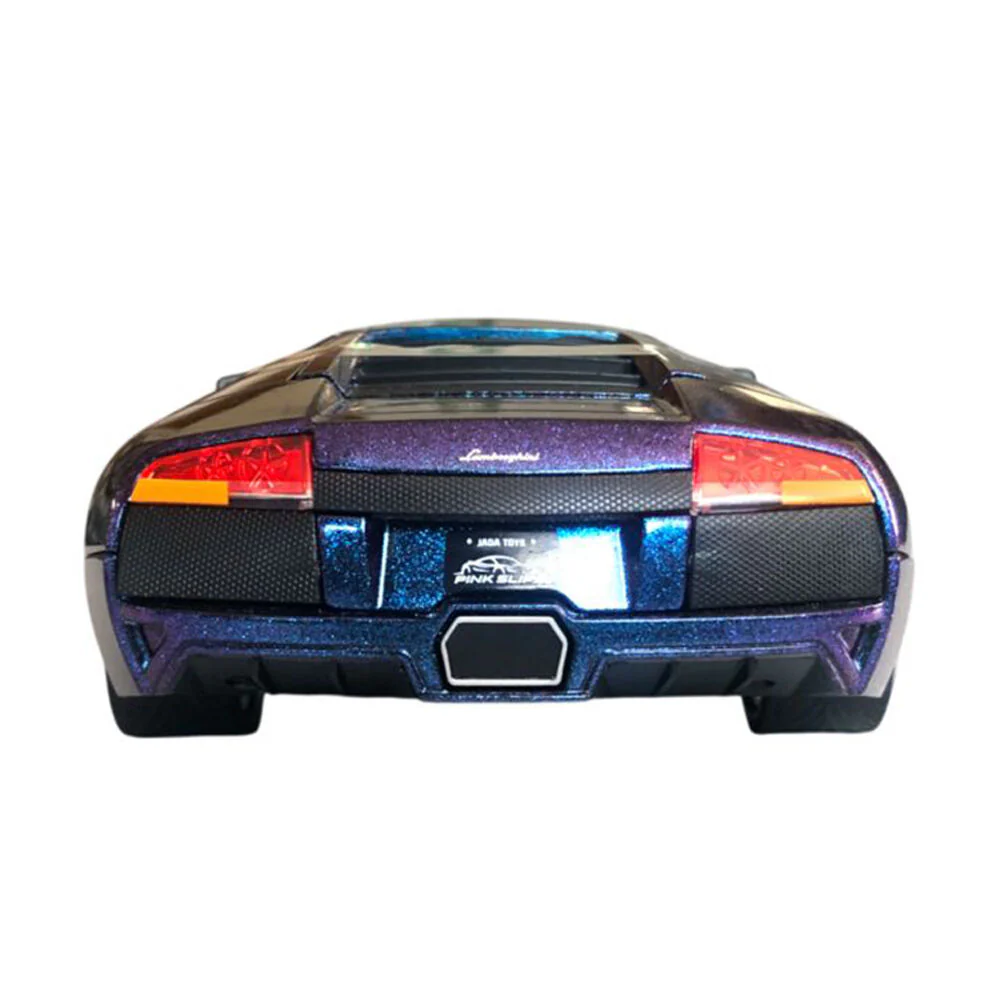 Jada 1:24 Pink Slips Lamborghini Murcielago LP640 Blue Diecast Vehicle Model - Image 6