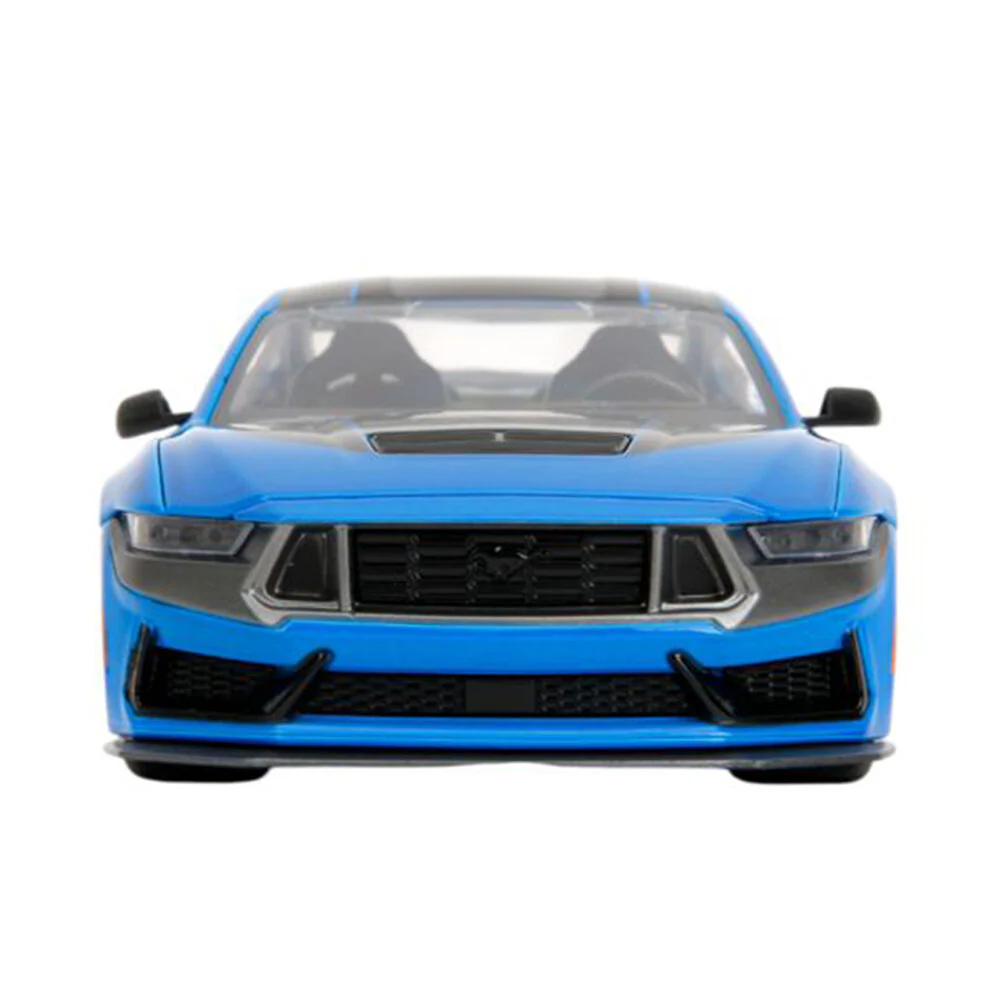 Jada 1:24 Scale Big Time Muscle 2024 Ford Mustang Dark Horse Diecast Vehicle - Image 6
