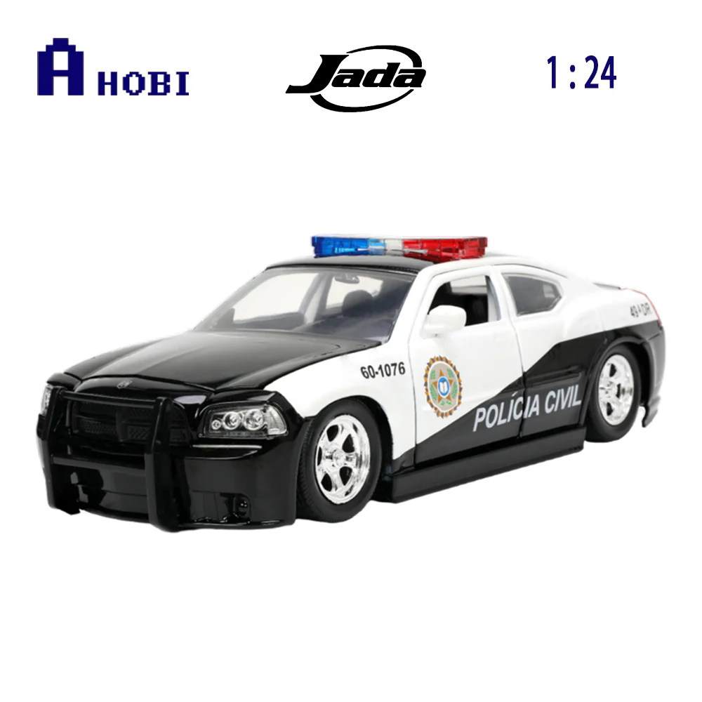 Jada 1:24 Scale Fast & Furious Dodge Charger Police Car 2006 Diecast Model - Image 3