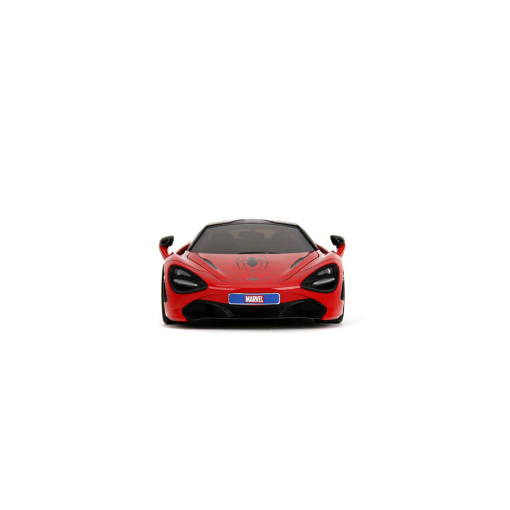 Jada 1:24 Scale Hollywood Rides Spider-Man With McLaren 720S Diecast Vehicle - Image 5