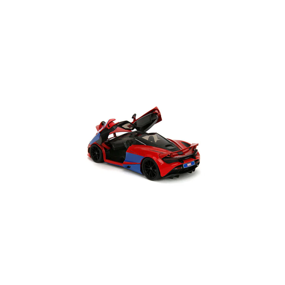 Jada 1:24 Scale Hollywood Rides Spider-Man With McLaren 720S Diecast Vehicle - Image 6